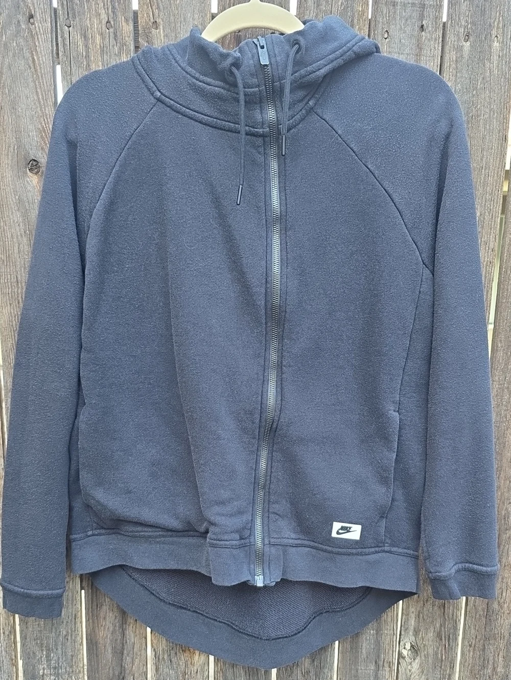 Nike Black Zip-Up Hooded Jacket